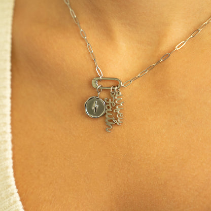 18K Gold PVD Stainless Steel Wifey Charm
