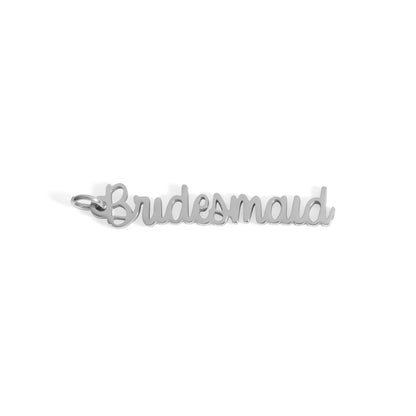 18K Gold PVD Stainless Steel Bridesmaid Charm