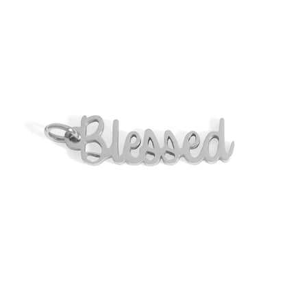 18K Gold PVD Stainless Steel Blessed Charm