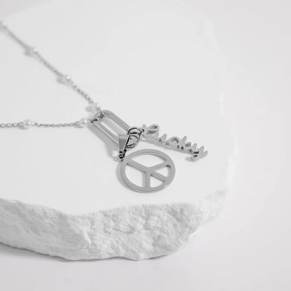 18K Gold PVD Stainless Steel Charm Clasp