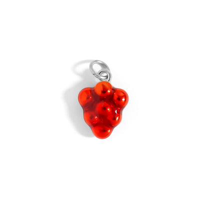 18K Gold Stainless Steel Raspberry Charm