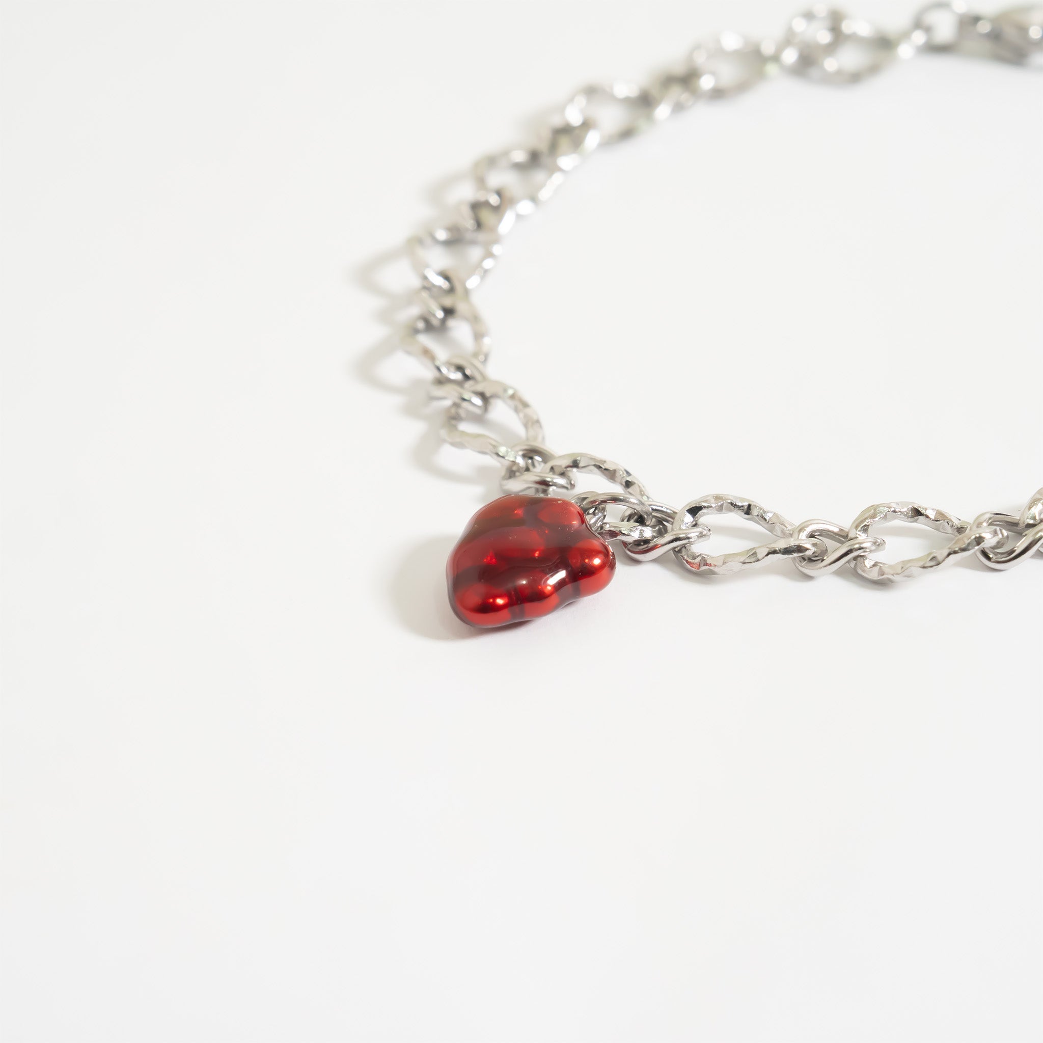 18K Gold Stainless Steel Raspberry Charm