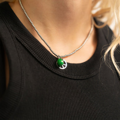 18K Gold Stainless Steel Lime Charm