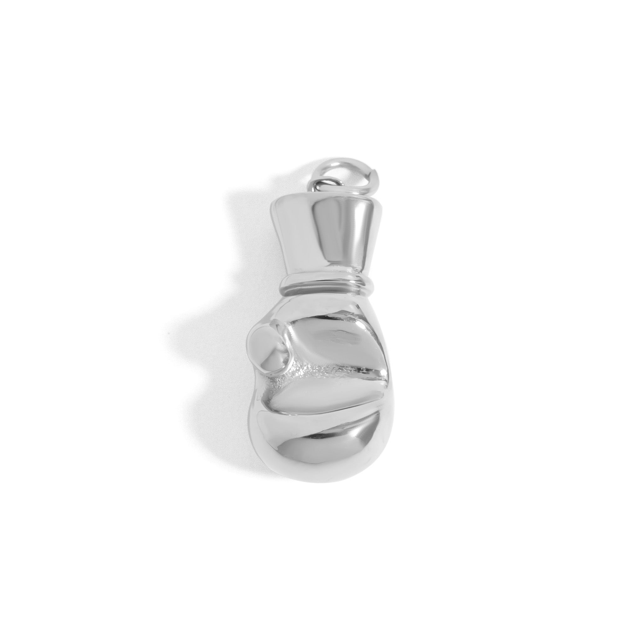 18K Gold PVD Stainless Steel Boxing Glove Charm