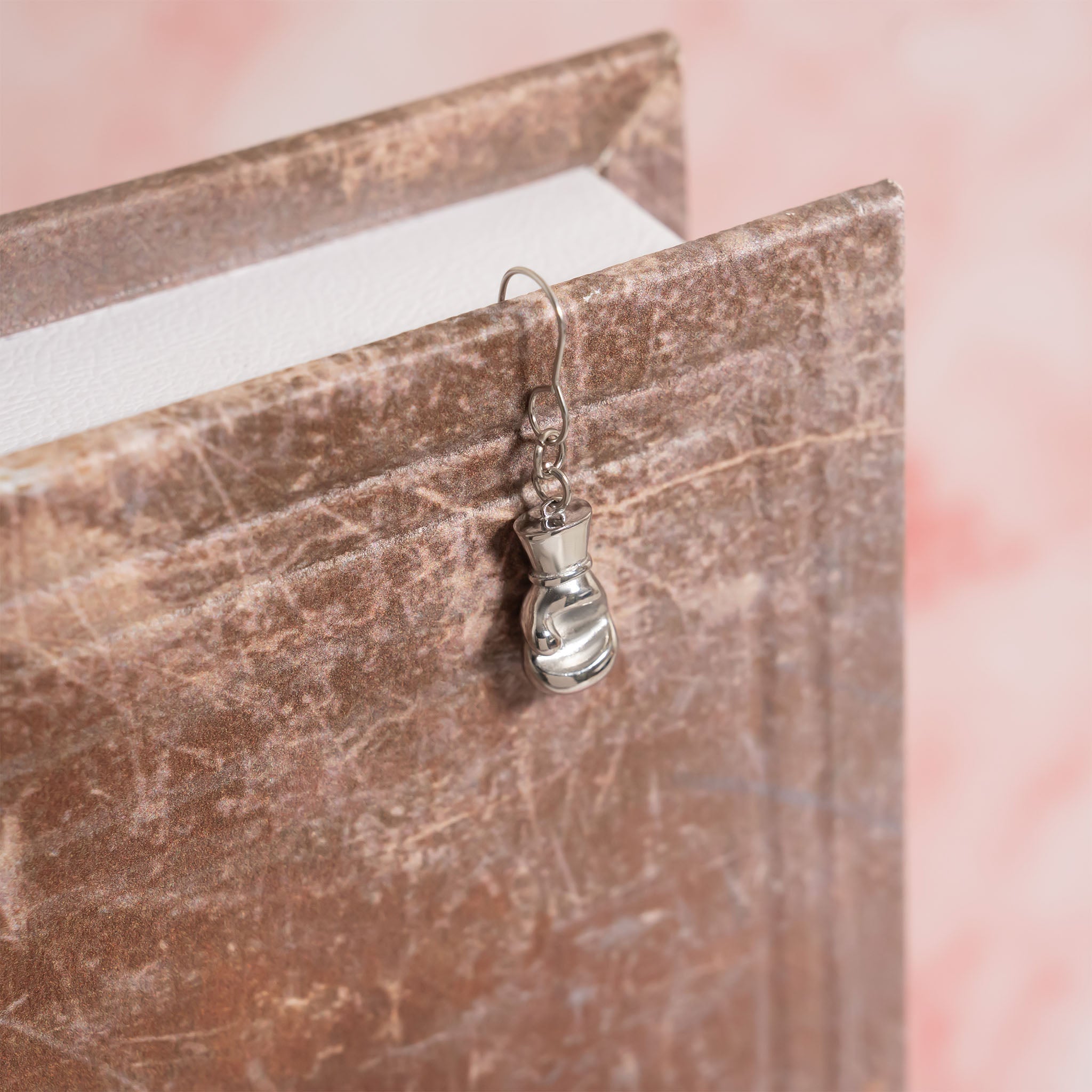 18K Gold PVD Stainless Steel Boxing Glove Charm
