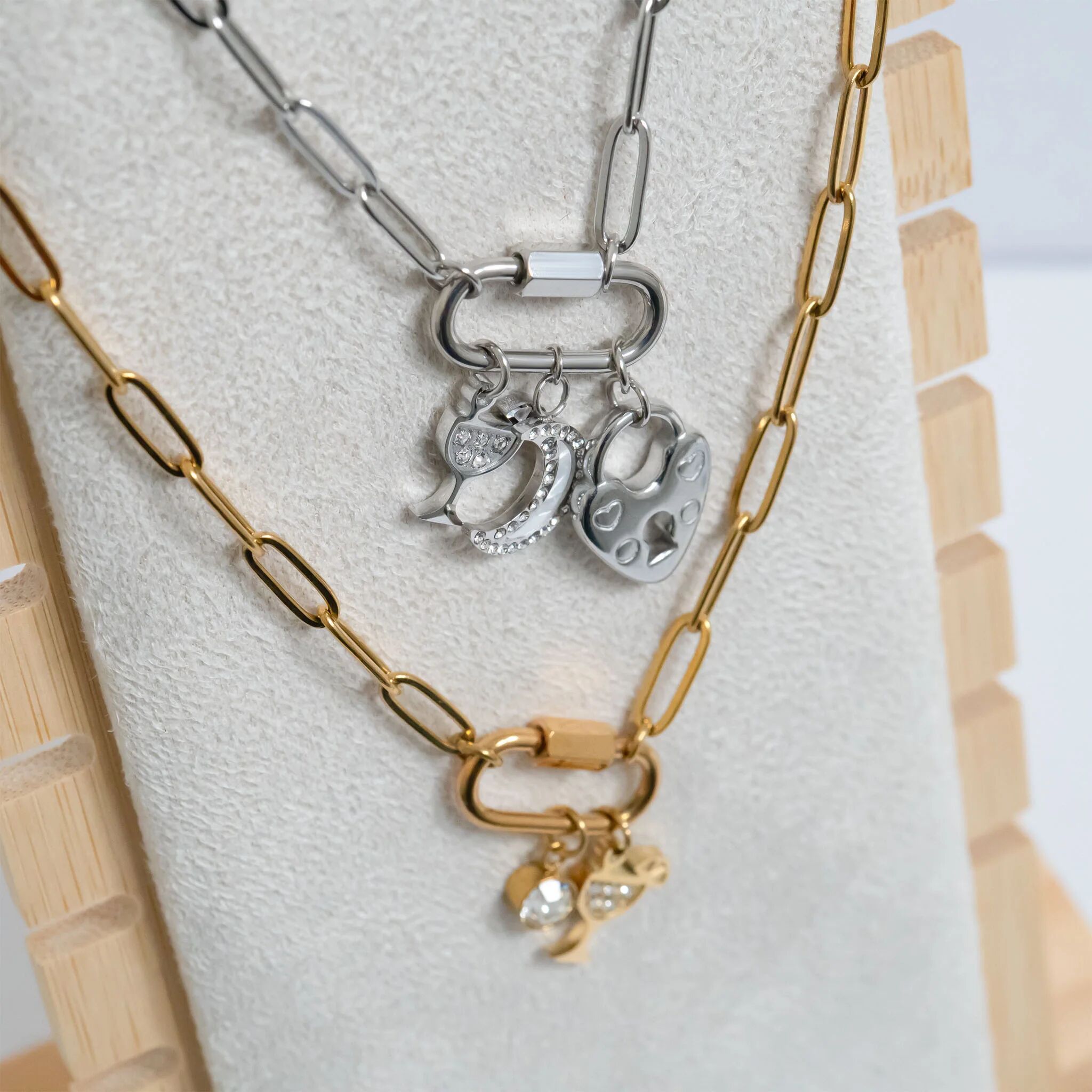 18K Gold PVD Stainless Steel Margarita Charm