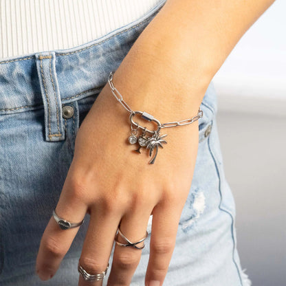 18K Gold PVD Stainless Steel Margarita Charm