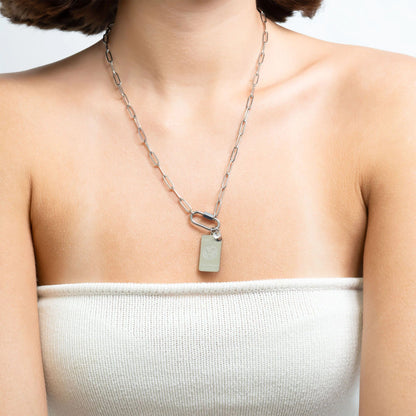 18K Gold PVD Stainless Steel Passport Charm