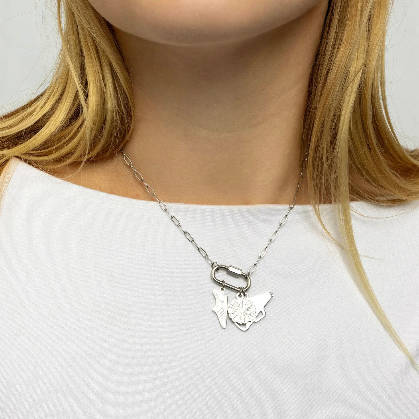 18K Gold PVD Stainless Steel Megaphone Charm