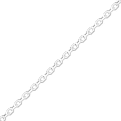 0.9mm Fine Diamond Cut Cable .925 Sterling Silver Permanent Jewelry Chain - By The Foot