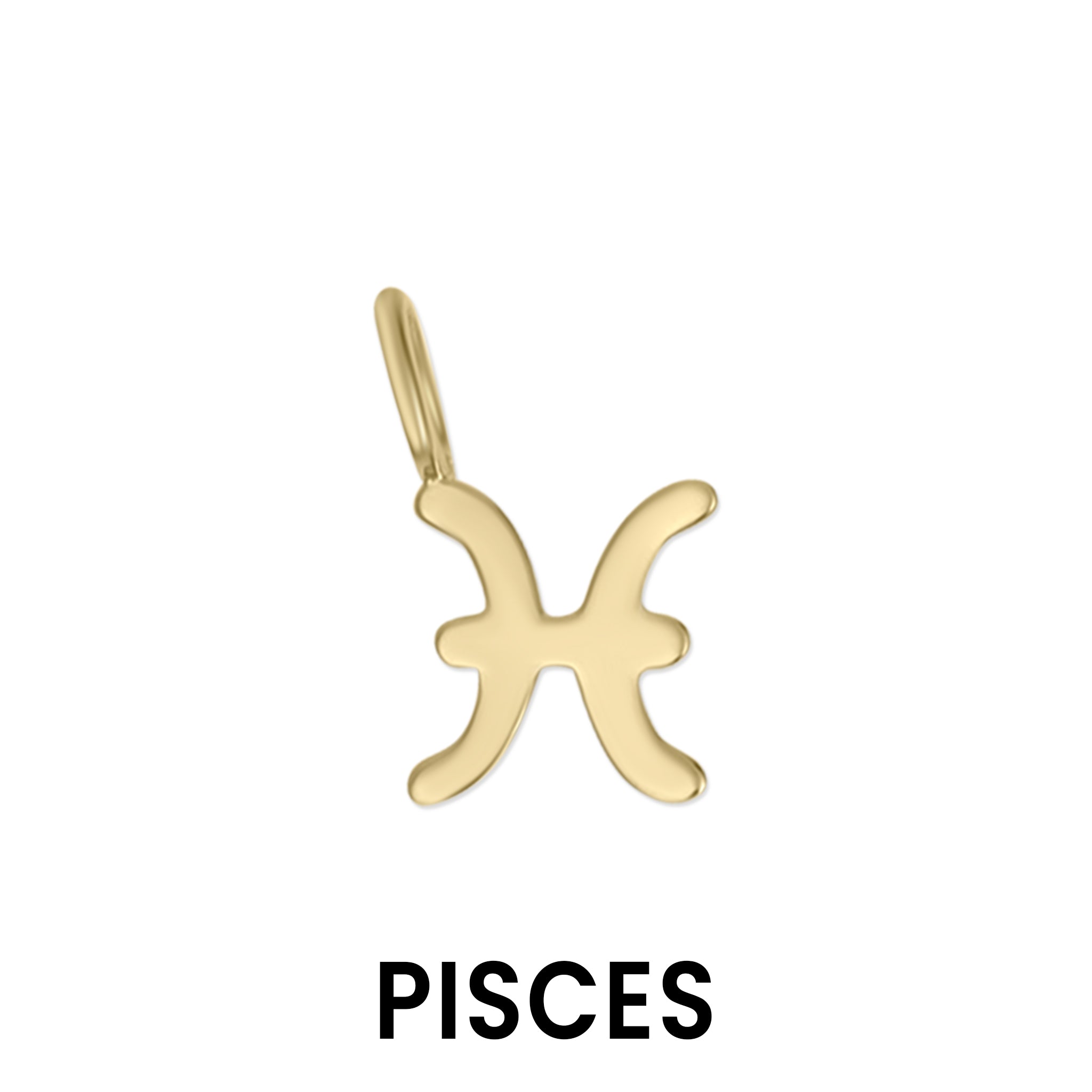 Permanent Jewelry 14K Solid Gold Zodiac Charms