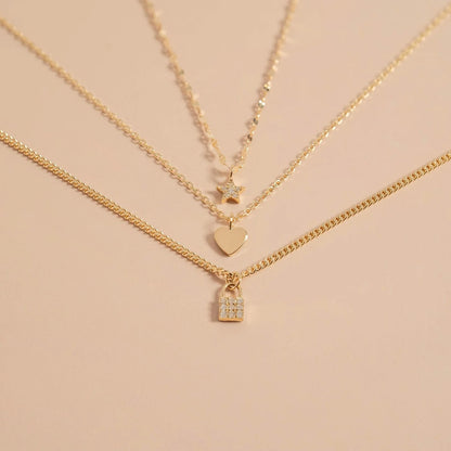 Permanent Jewelry 14K Solid Gold Heart Charm