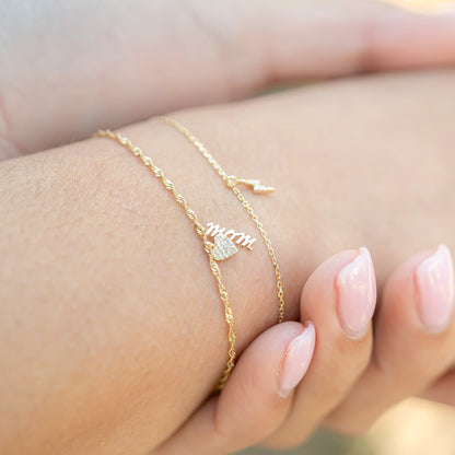 1.2 mm Singapore Chain 14K Gold Plated .925 Sterling Silver Permanent Jewelry Chain - By the Foot
