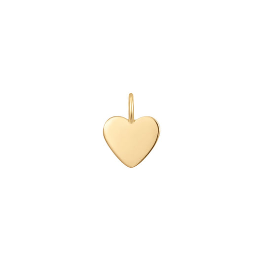 Permanent Jewelry 14K Solid Gold Heart Charm