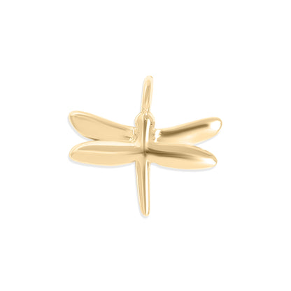 .925 Sterling Silver Dragonfly Charm for Permanent Jewelry