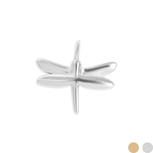 .925 Sterling Silver Dragonfly Charm for Permanent Jewelry