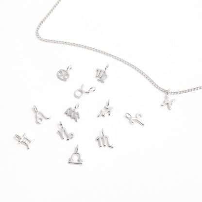 Permanent Jewelry .925 Sterling Silver Zodiac Charms