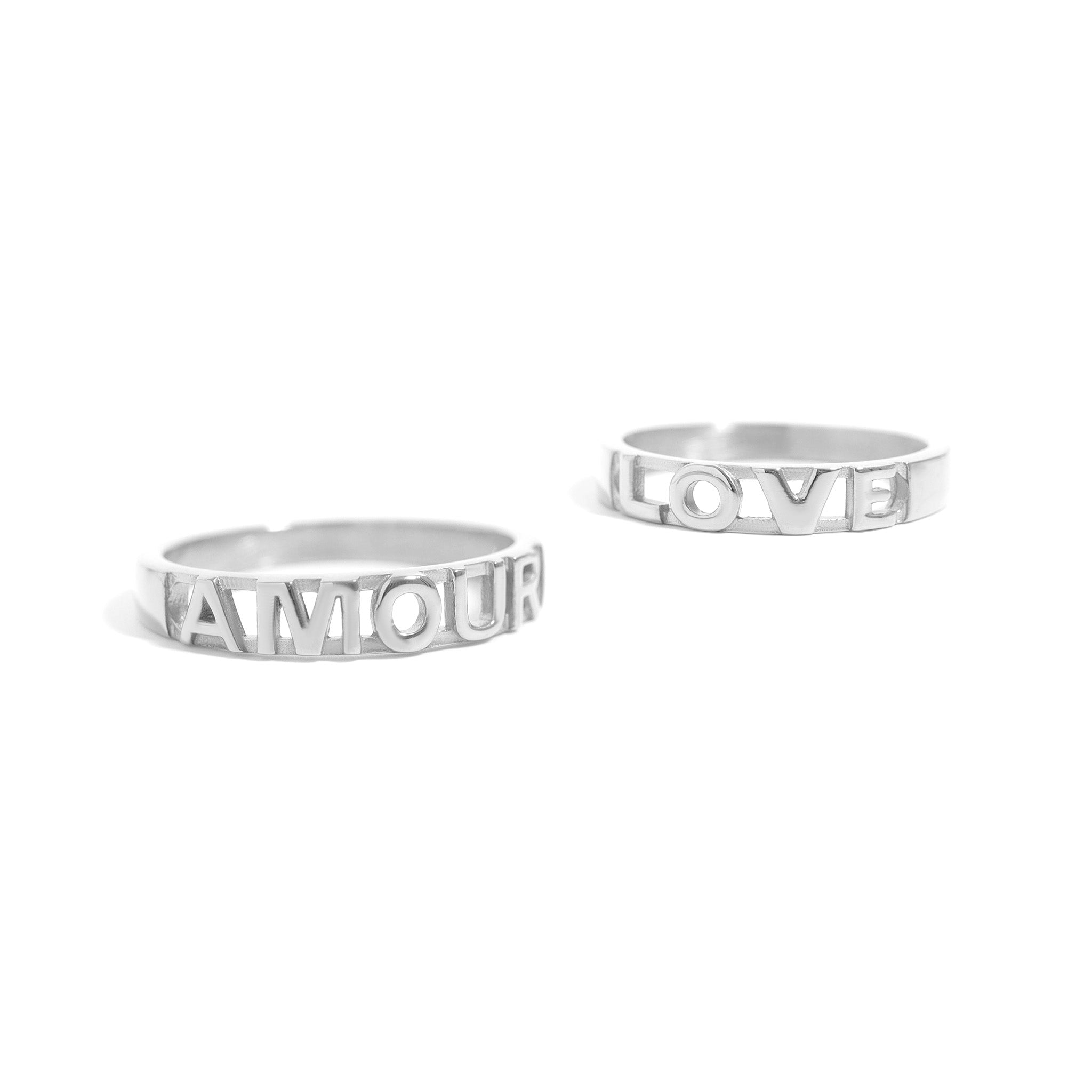 18K Gold PVD Stainless Steel Amour Stacking Ring
