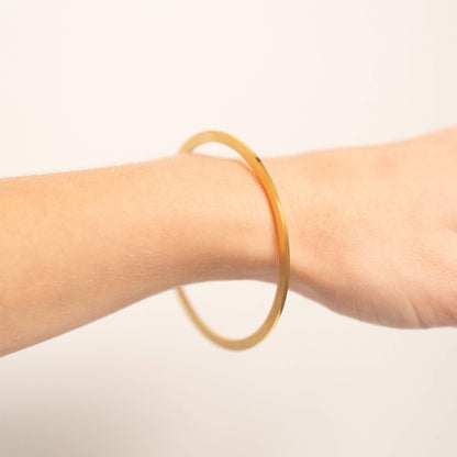 Stainless Steel Blank Bangle Bracelet