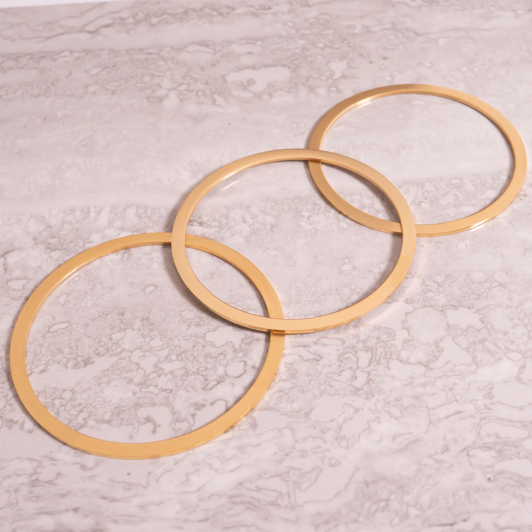 Stainless Steel Blank Bangle Bracelet