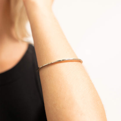 Stainless Steel Blank Bangle Bracelet