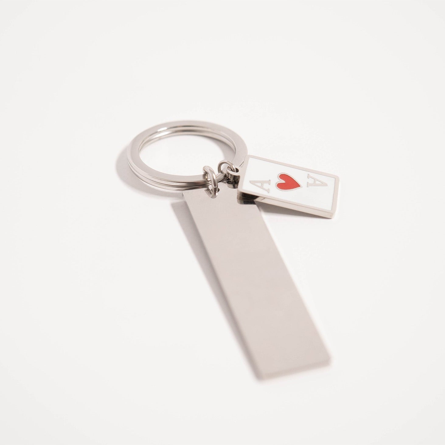 18K Gold PVD Stainless Steel Engravable Blank Keychain