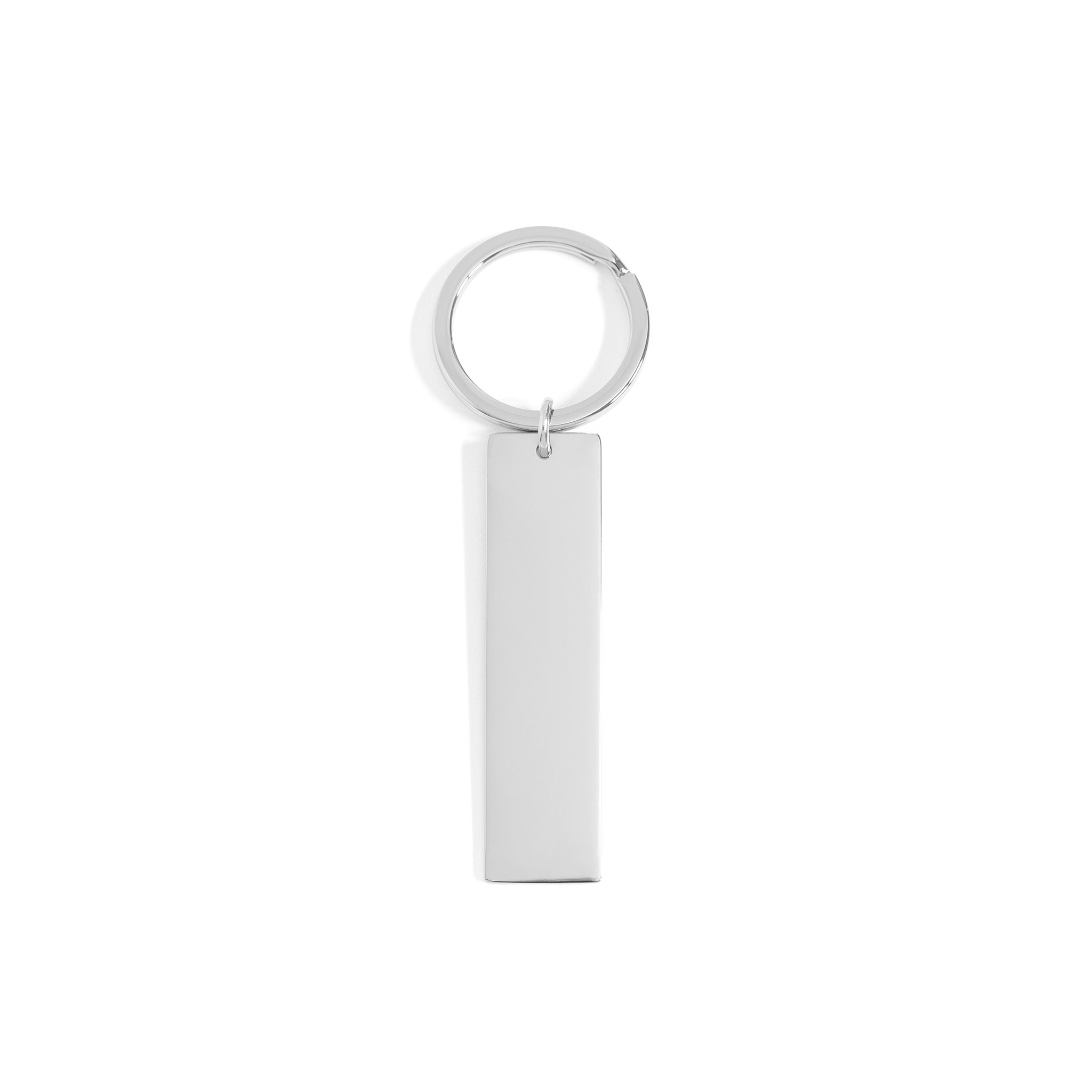 18K Gold PVD Stainless Steel Engravable Blank Keychain