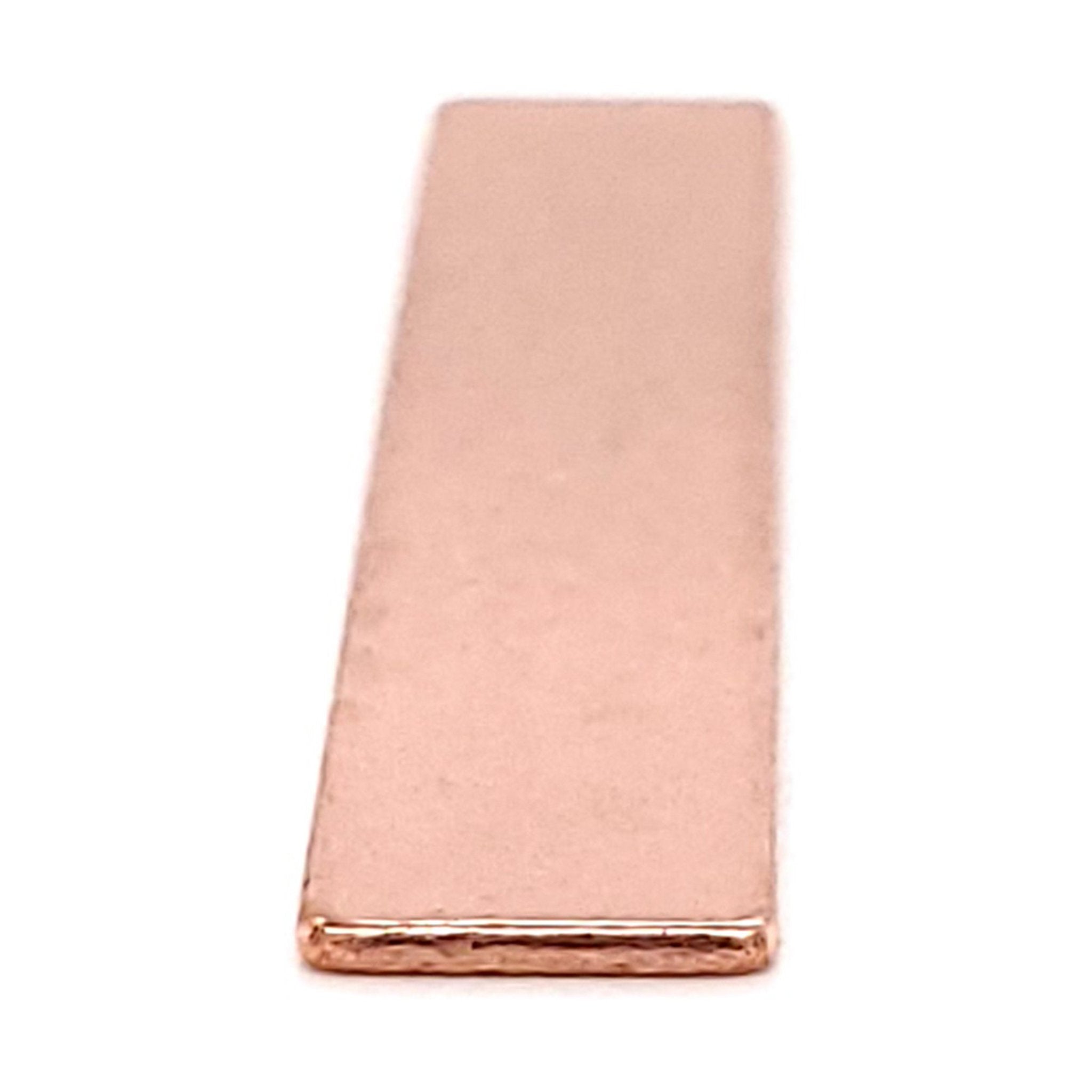Copper Blank Rectangle Pendant