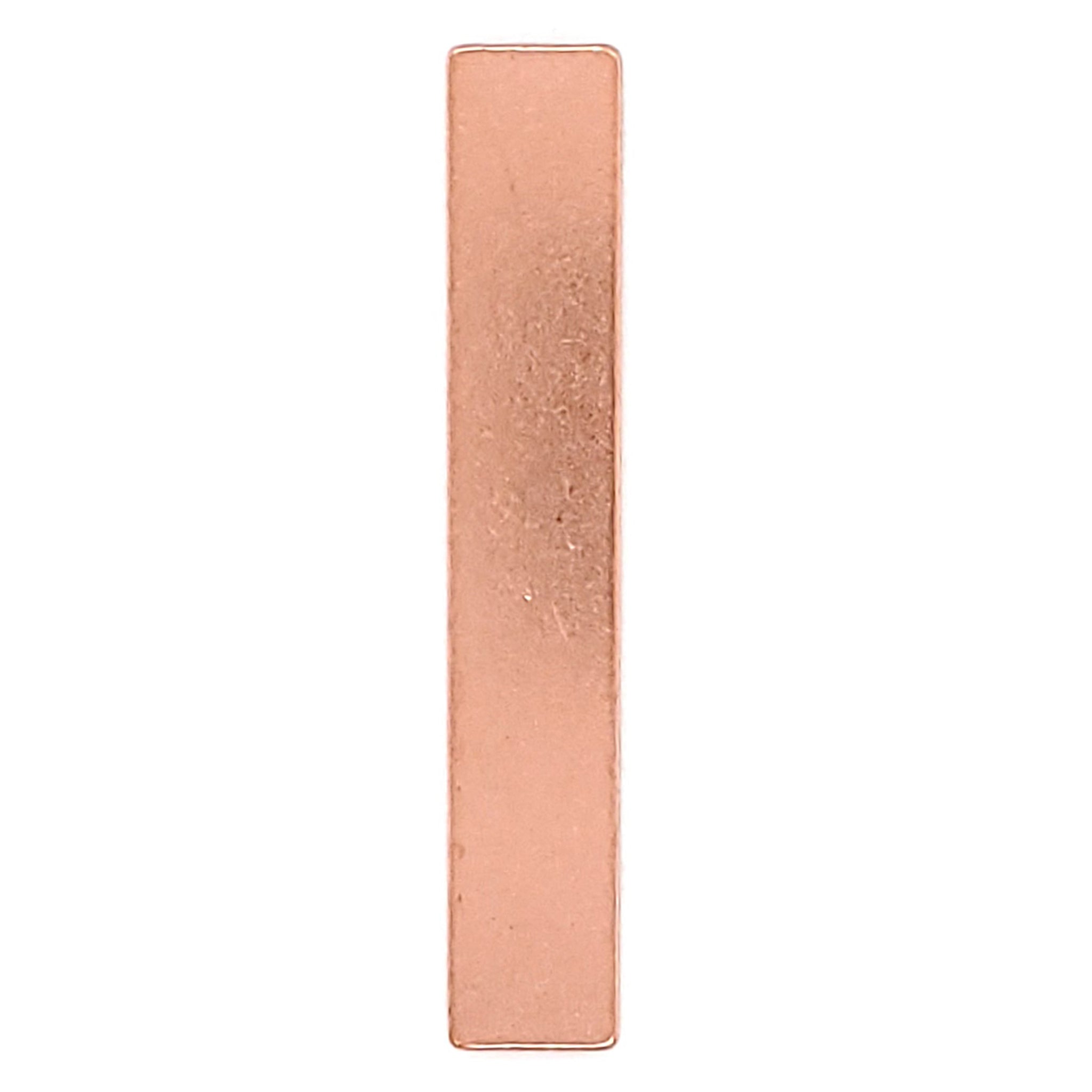 Copper Blank Rectangle Pendant