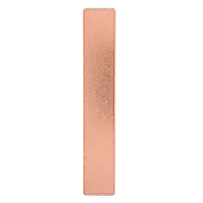 Copper Blank Rectangle Pendant