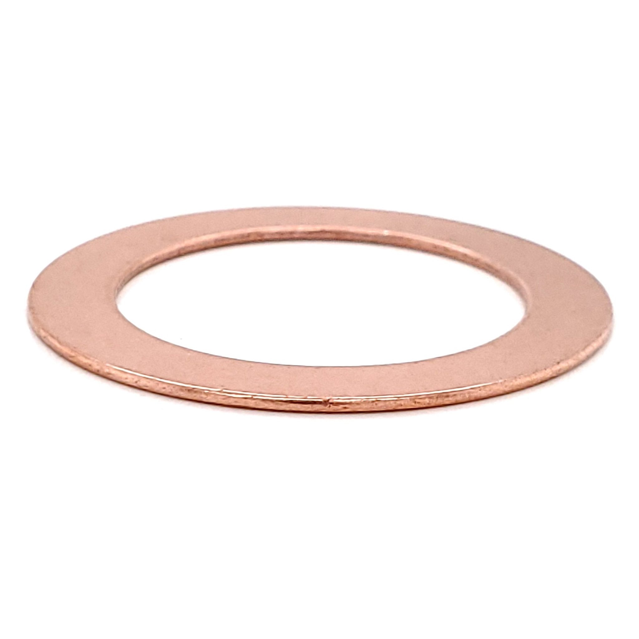 Copper Blank Washer Pendant