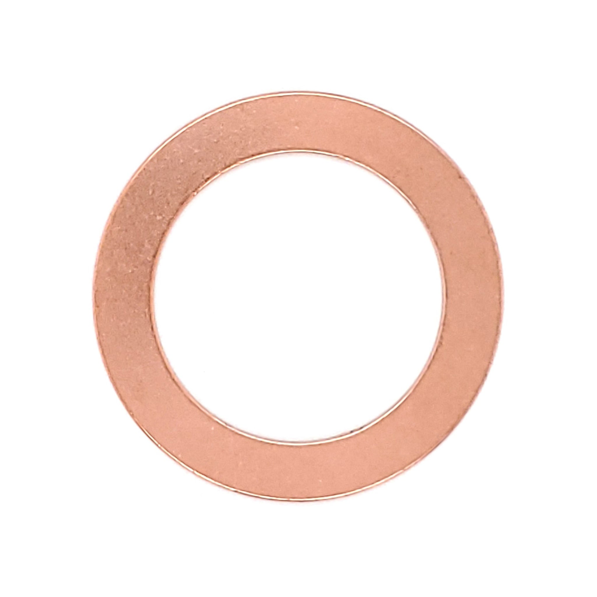 Copper Blank Washer Pendant