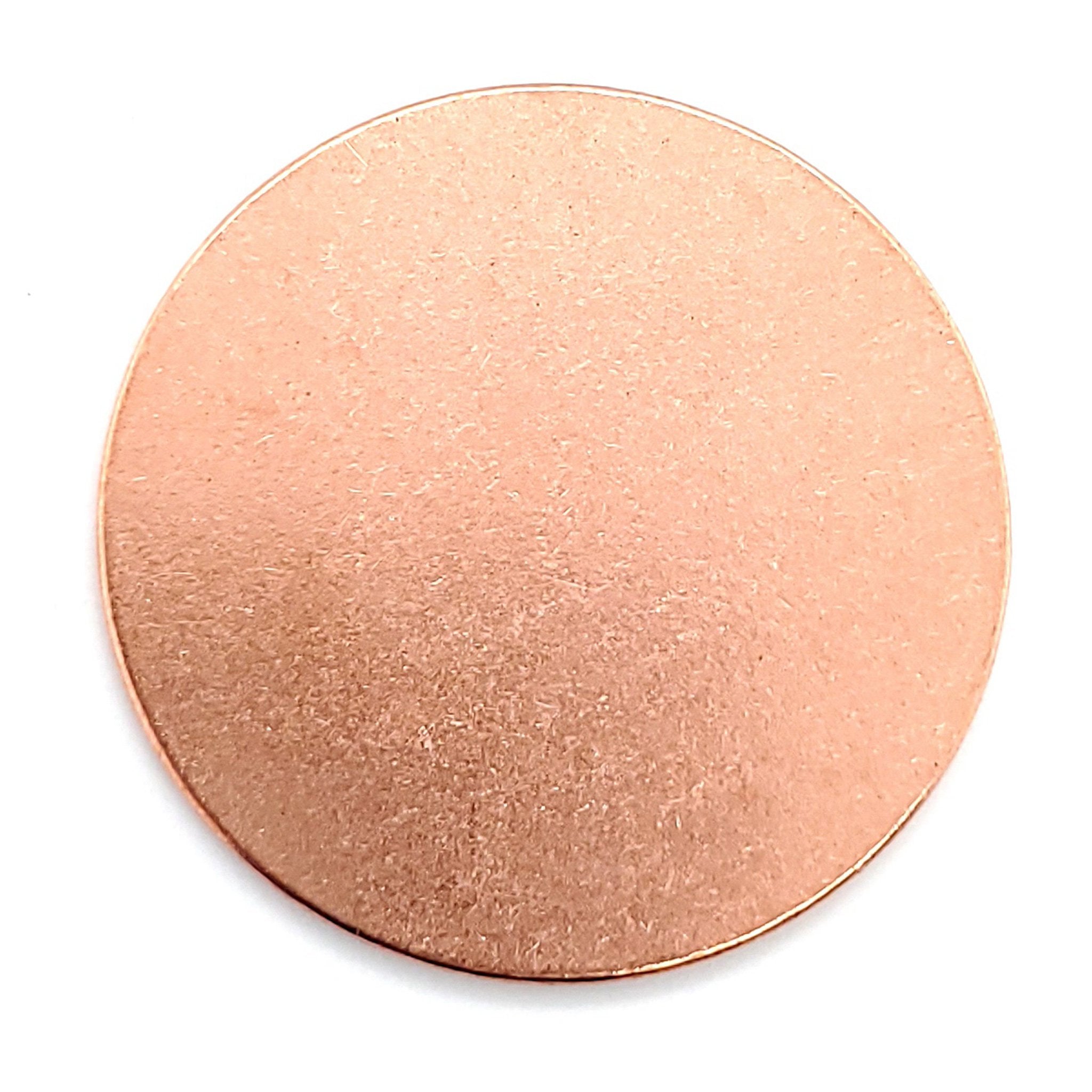 Copper Blank Round Disc