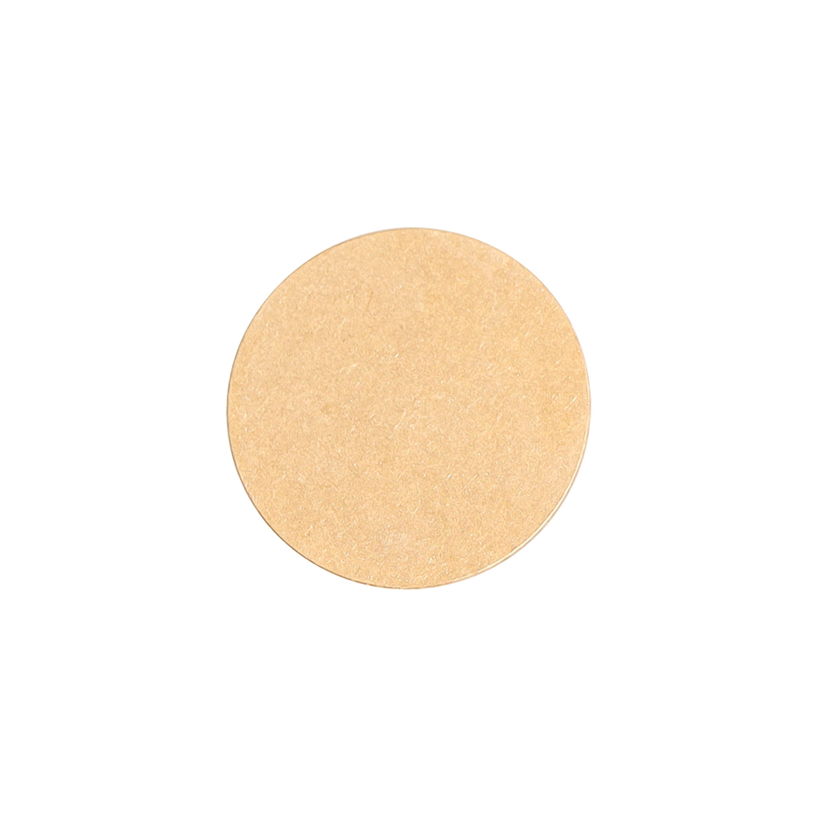 Brass Blank Round Disc