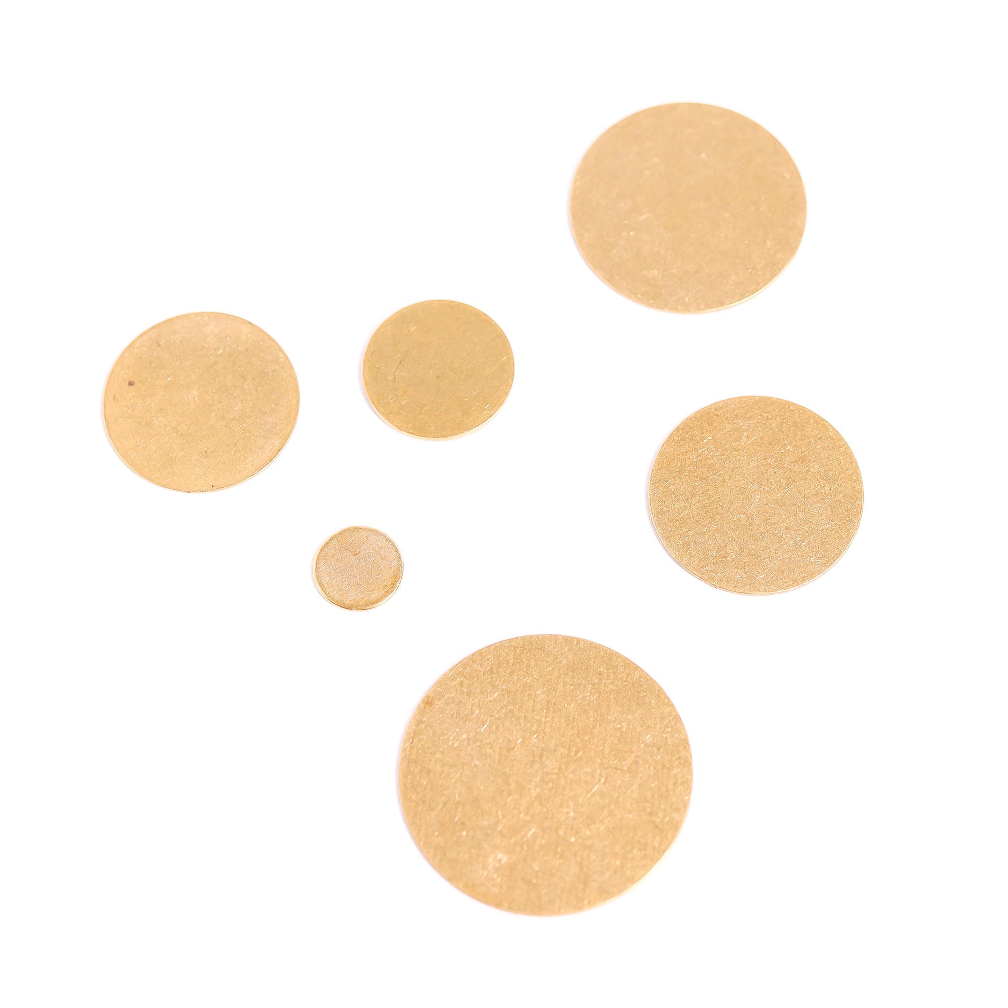 Brass Blank Round Disc