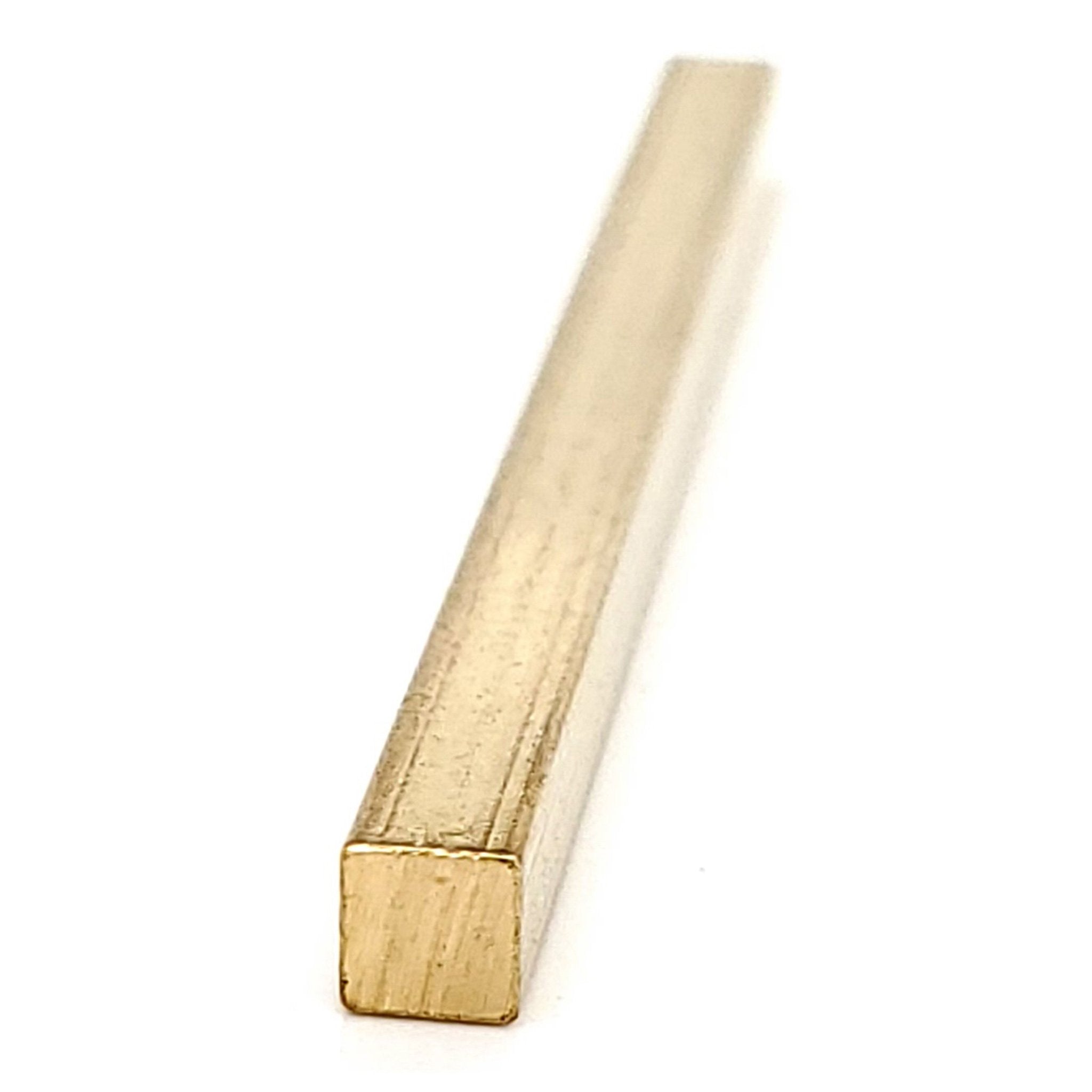 Brass Blank Four Sided Bar Pendant