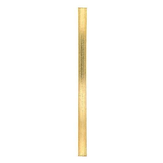 Brass Blank Four Sided Bar Pendant
