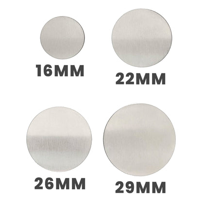 Stainless Steel Blank Round Pendant