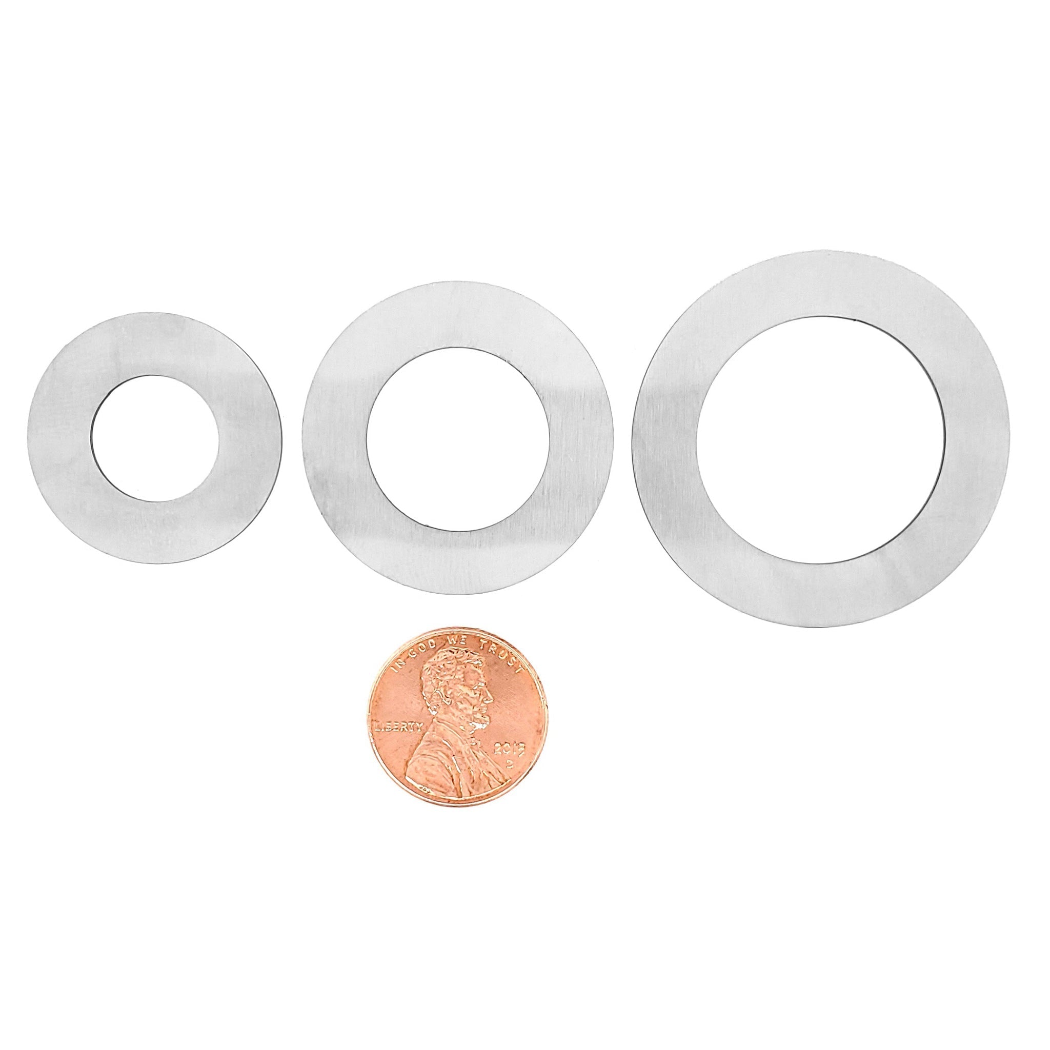 Stainless Steel Blank Washer Pendant
