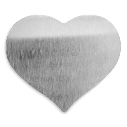 Stainless Steel Blank Heart Pendant