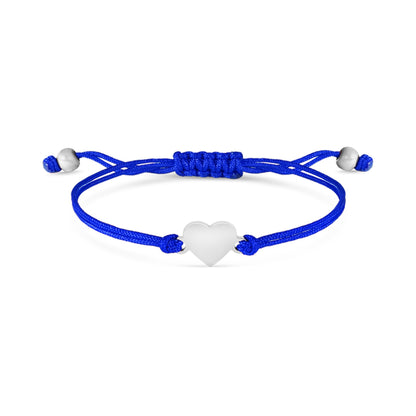 18K Gold PVD Stainless Steel Engravable Heart Friendship Bracelet