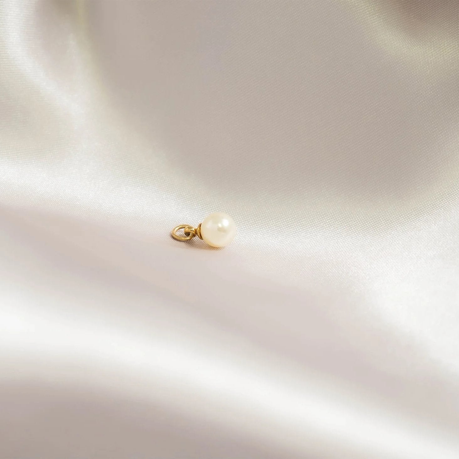 Glass Pearl Charms