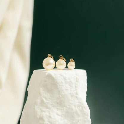 Glass Pearl Charms