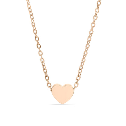 Stainless Steel Mini Heart Necklace