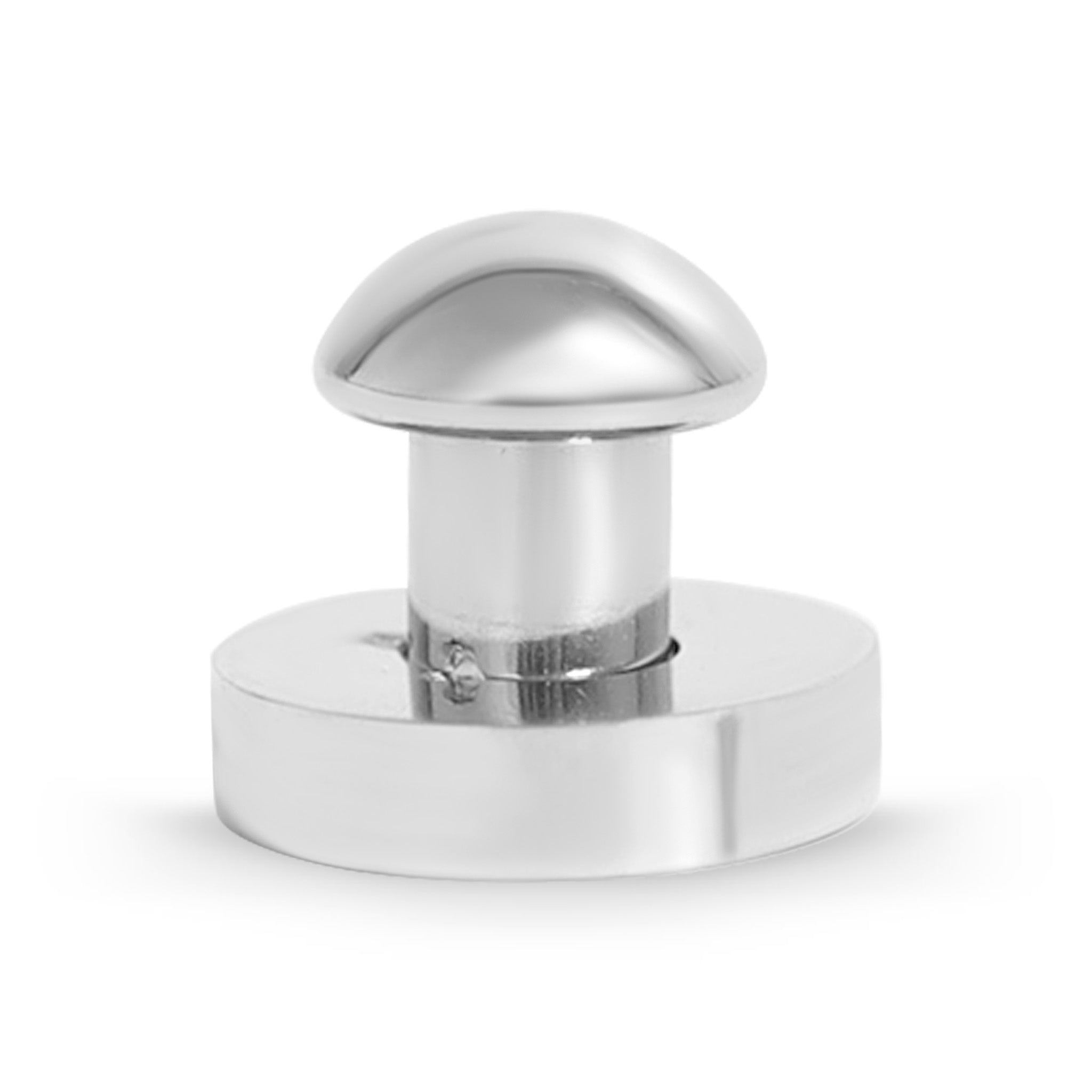 Stainless Steel Engravable 2 Piece Round Smart Watch Charm Set