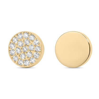 Stainless Steel Engravable 2 Piece Round Smart Watch Charm Set