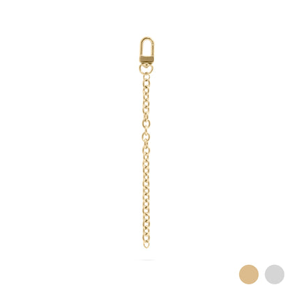 18K Gold PVD Stainless Steel DIY Charm Key Chain