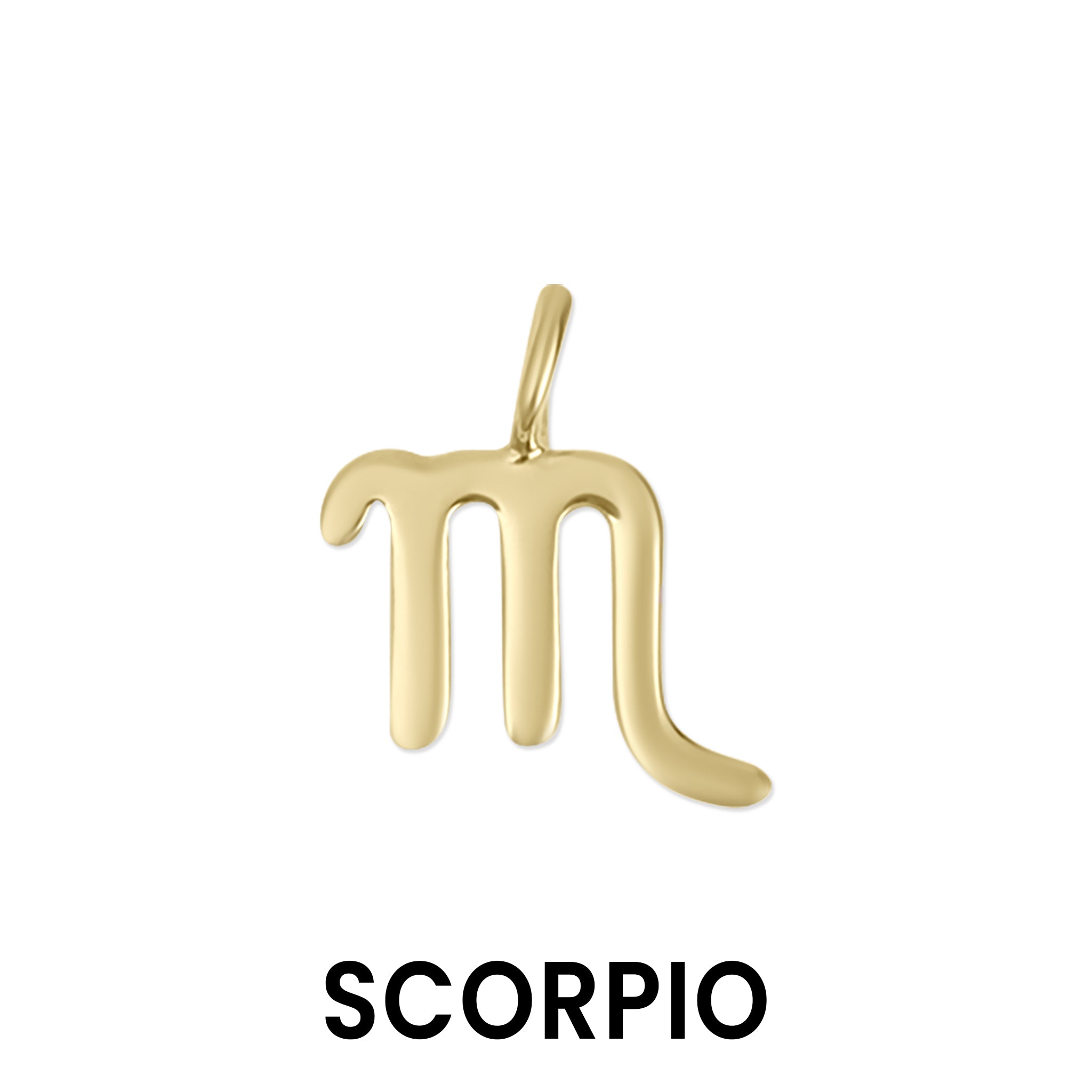 Permanent Jewelry 14K Solid Gold Zodiac Charms