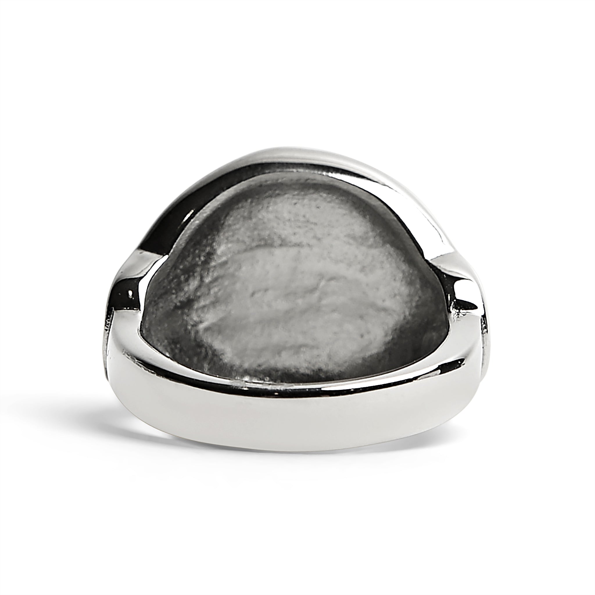 Stainless Steel Medieval Sword and Shield Signet Ring