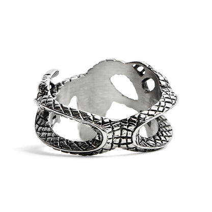Stainless Steel Eastern Dragon Ring